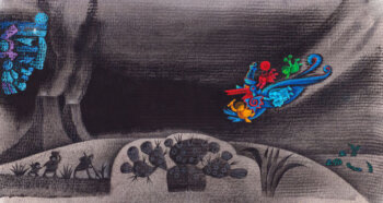 The Wind Gently Carried Four Musicians